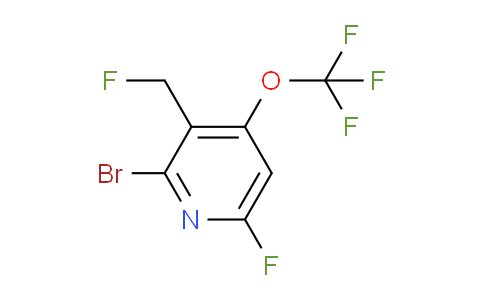 AM186758 | 1806114-60-2 | 2-Bromo-6-fluoro-3-(fluoromethyl)-4-(trifluoromethoxy)pyridine