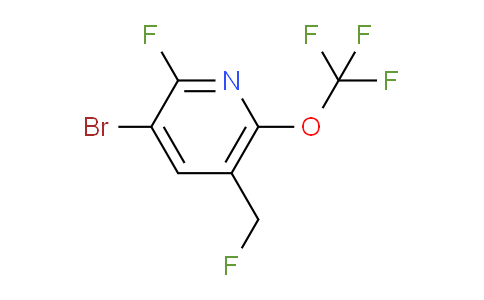 AM186761 | 1806175-70-1 | 3-Bromo-2-fluoro-5-(fluoromethyl)-6-(trifluoromethoxy)pyridine