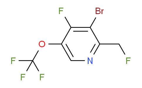 AM186765 | 1806194-05-7 | 3-Bromo-4-fluoro-2-(fluoromethyl)-5-(trifluoromethoxy)pyridine