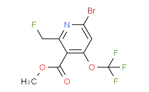 AM186771 | 1803919-96-1 | Methyl 6-bromo-2-(fluoromethyl)-4-(trifluoromethoxy)pyridine-3-carboxylate