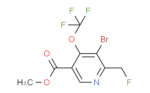 AM186773 | 1806078-99-8 | Methyl 3-bromo-2-(fluoromethyl)-4-(trifluoromethoxy)pyridine-5-carboxylate