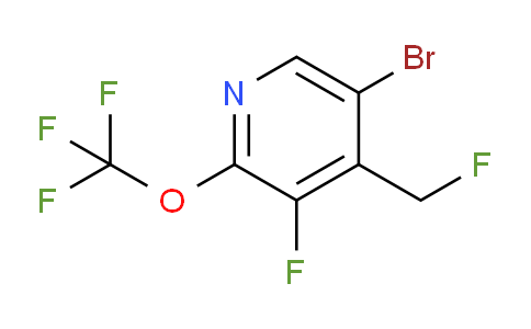 AM186776 | 1806114-82-8 | 5-Bromo-3-fluoro-4-(fluoromethyl)-2-(trifluoromethoxy)pyridine