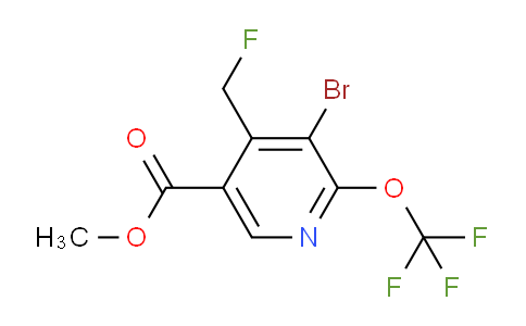 AM186777 | 1804573-85-0 | Methyl 3-bromo-4-(fluoromethyl)-2-(trifluoromethoxy)pyridine-5-carboxylate