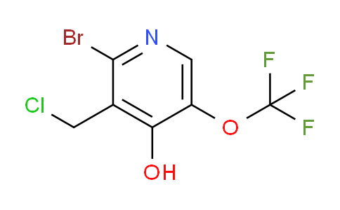 AM186781 | 1806199-51-8 | 2-Bromo-3-(chloromethyl)-4-hydroxy-5-(trifluoromethoxy)pyridine