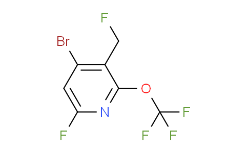 AM186782 | 1803671-40-0 | 4-Bromo-6-fluoro-3-(fluoromethyl)-2-(trifluoromethoxy)pyridine