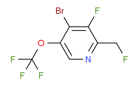 AM186784 | 1806194-08-0 | 4-Bromo-3-fluoro-2-(fluoromethyl)-5-(trifluoromethoxy)pyridine