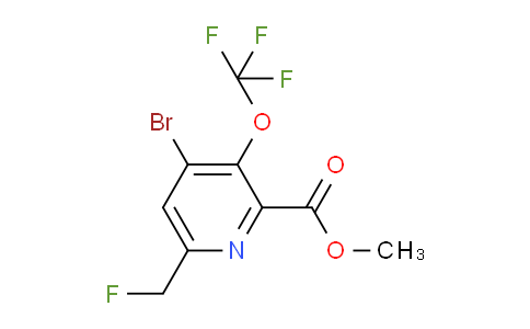 AM186786 | 1803615-41-9 | Methyl 4-bromo-6-(fluoromethyl)-3-(trifluoromethoxy)pyridine-2-carboxylate