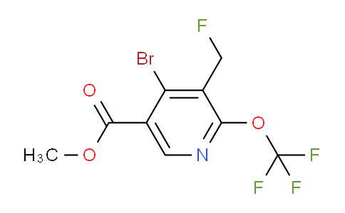 AM186789 | 1804573-94-1 | Methyl 4-bromo-3-(fluoromethyl)-2-(trifluoromethoxy)pyridine-5-carboxylate