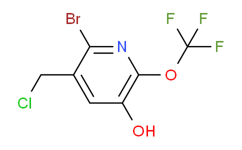 AM186790 | 1806180-18-6 | 2-Bromo-3-(chloromethyl)-5-hydroxy-6-(trifluoromethoxy)pyridine