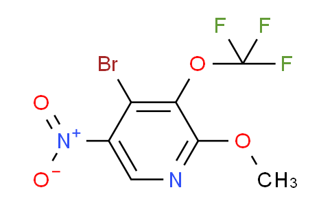 AM186791 | 1803479-46-0 | 4-Bromo-2-methoxy-5-nitro-3-(trifluoromethoxy)pyridine