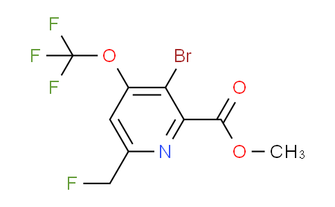 AM186795 | 1806079-11-7 | Methyl 3-bromo-6-(fluoromethyl)-4-(trifluoromethoxy)pyridine-2-carboxylate