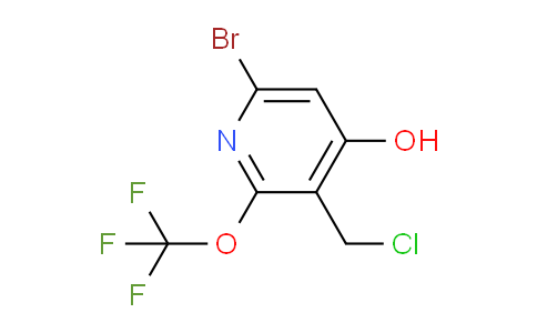 AM186796 | 1803669-36-4 | 6-Bromo-3-(chloromethyl)-4-hydroxy-2-(trifluoromethoxy)pyridine
