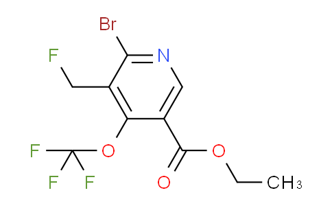 AM186798 | 1804452-44-5 | Ethyl 2-bromo-3-(fluoromethyl)-4-(trifluoromethoxy)pyridine-5-carboxylate