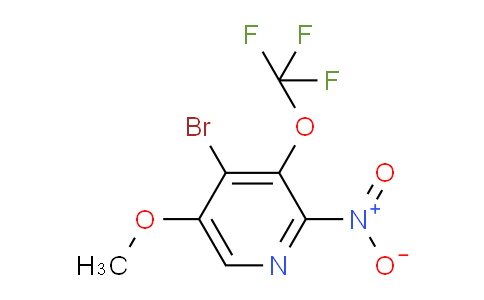 AM186799 | 1803479-63-1 | 4-Bromo-5-methoxy-2-nitro-3-(trifluoromethoxy)pyridine