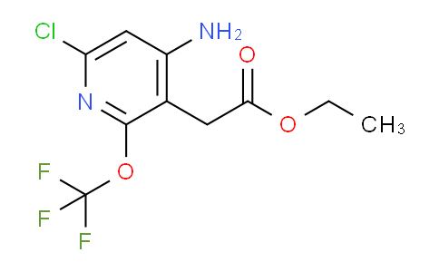 AM18680 | 1804571-70-7 | Ethyl 4-amino-6-chloro-2-(trifluoromethoxy)pyridine-3-acetate