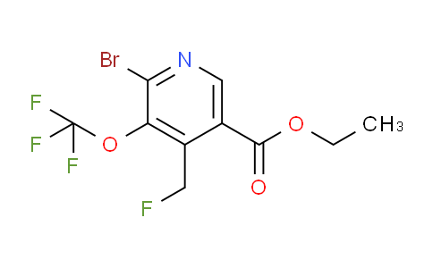 AM186803 | 1806079-18-4 | Ethyl 2-bromo-4-(fluoromethyl)-3-(trifluoromethoxy)pyridine-5-carboxylate