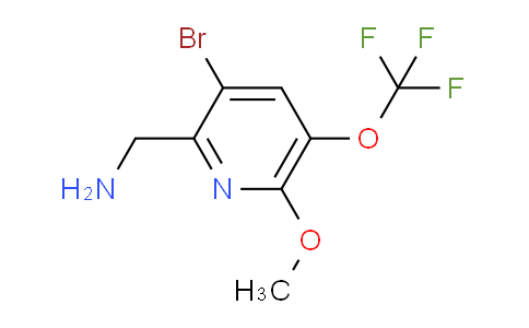 AM186807 | 1806077-97-3 | 2-(Aminomethyl)-3-bromo-6-methoxy-5-(trifluoromethoxy)pyridine