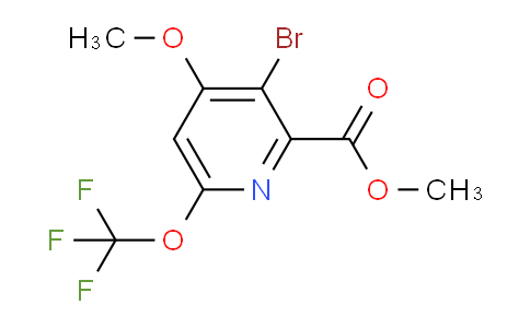 AM186808 | 1803464-51-8 | Methyl 3-bromo-4-methoxy-6-(trifluoromethoxy)pyridine-2-carboxylate