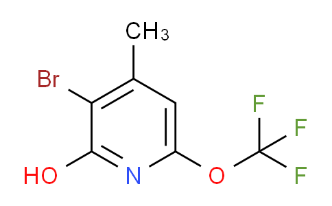 AM186810 | 1806087-25-1 | 3-Bromo-2-hydroxy-4-methyl-6-(trifluoromethoxy)pyridine