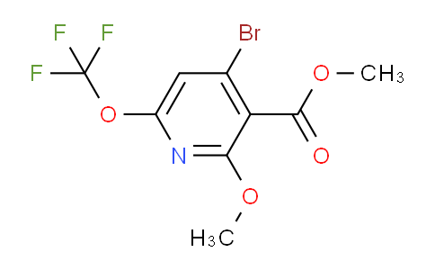 AM186813 | 1804636-26-7 | Methyl 4-bromo-2-methoxy-6-(trifluoromethoxy)pyridine-3-carboxylate