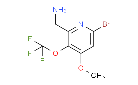 AM186814 | 1806090-13-0 | 2-(Aminomethyl)-6-bromo-4-methoxy-3-(trifluoromethoxy)pyridine