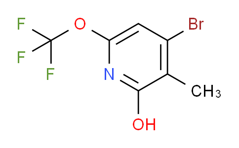 AM186817 | 1804629-73-9 | 4-Bromo-2-hydroxy-3-methyl-6-(trifluoromethoxy)pyridine