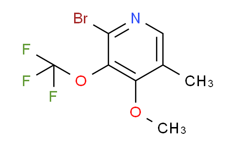 2-Bromo-4-methoxy-5-methyl-3-(trifluoromethoxy)pyridine