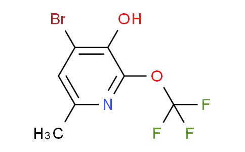 AM186822 | 1804629-77-3 | 4-Bromo-3-hydroxy-6-methyl-2-(trifluoromethoxy)pyridine