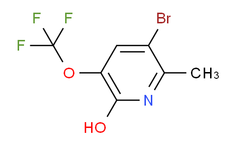 AM186827 | 1804450-30-3 | 3-Bromo-6-hydroxy-2-methyl-5-(trifluoromethoxy)pyridine