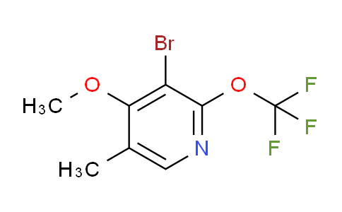 AM186831 | 1806177-20-7 | 3-Bromo-4-methoxy-5-methyl-2-(trifluoromethoxy)pyridine