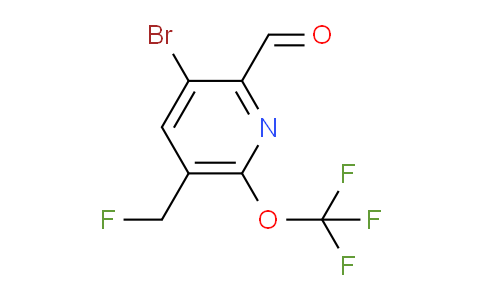 AM186837 | 1803684-11-8 | 3-Bromo-5-(fluoromethyl)-6-(trifluoromethoxy)pyridine-2-carboxaldehyde