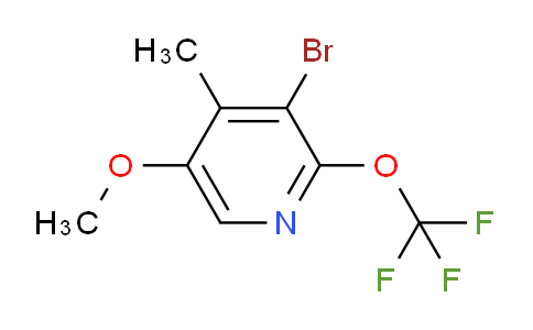 AM186839 | 1804614-62-7 | 3-Bromo-5-methoxy-4-methyl-2-(trifluoromethoxy)pyridine