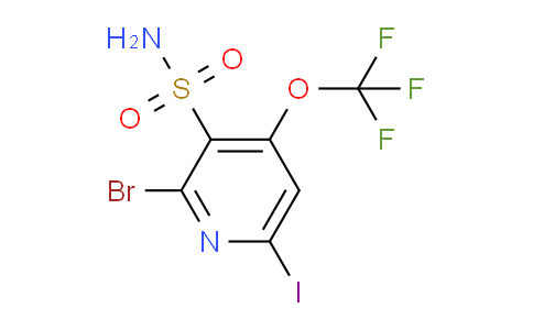 AM186845 | 1804614-10-5 | 2-Bromo-6-iodo-4-(trifluoromethoxy)pyridine-3-sulfonamide