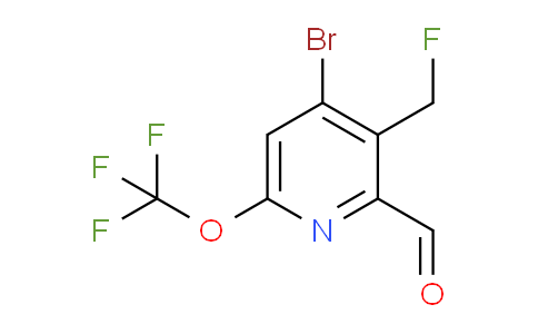 AM186846 | 1804546-19-7 | 4-Bromo-3-(fluoromethyl)-6-(trifluoromethoxy)pyridine-2-carboxaldehyde