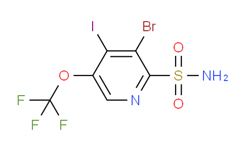 AM186851 | 1806085-74-4 | 3-Bromo-4-iodo-5-(trifluoromethoxy)pyridine-2-sulfonamide