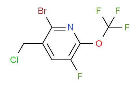 AM186870 | 1803988-43-3 | 2-Bromo-3-(chloromethyl)-5-fluoro-6-(trifluoromethoxy)pyridine