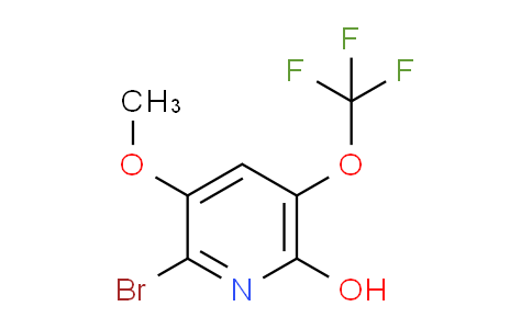AM186872 | 1806198-99-1 | 2-Bromo-6-hydroxy-3-methoxy-5-(trifluoromethoxy)pyridine