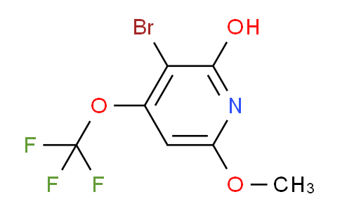 AM186876 | 1804449-80-6 | 3-Bromo-2-hydroxy-6-methoxy-4-(trifluoromethoxy)pyridine
