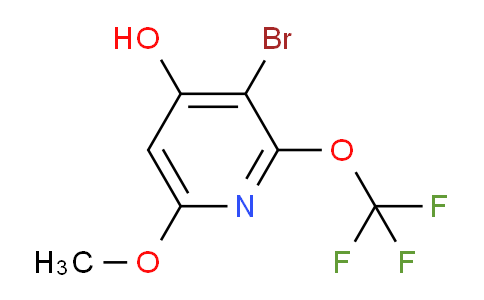 3-Bromo-4-hydroxy-6-methoxy-2-(trifluoromethoxy)pyridine