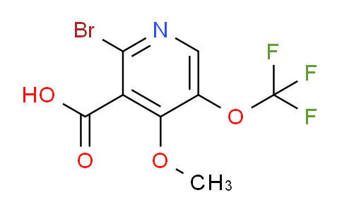 AM186888 | 1804000-73-4 | 2-Bromo-4-methoxy-5-(trifluoromethoxy)pyridine-3-carboxylic acid