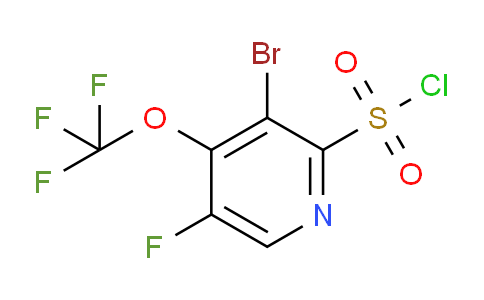 AM186892 | 1804651-03-3 | 3-Bromo-5-fluoro-4-(trifluoromethoxy)pyridine-2-sulfonyl chloride