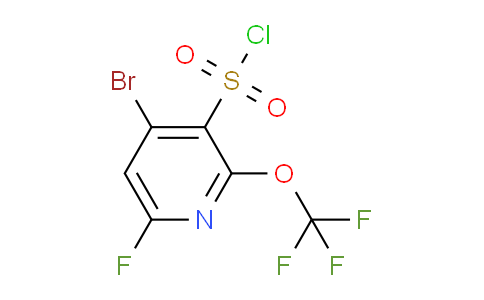 AM186896 | 1803447-38-2 | 4-Bromo-6-fluoro-2-(trifluoromethoxy)pyridine-3-sulfonyl chloride