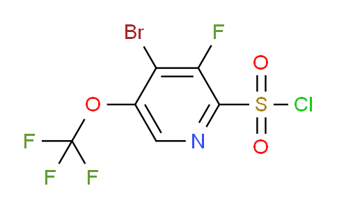 AM186898 | 1806087-07-9 | 4-Bromo-3-fluoro-5-(trifluoromethoxy)pyridine-2-sulfonyl chloride