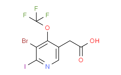 AM186903 | 1806128-36-8 | 3-Bromo-2-iodo-4-(trifluoromethoxy)pyridine-5-acetic acid