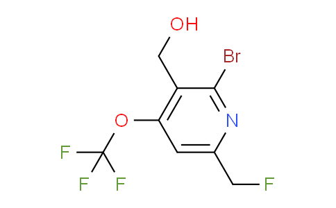 AM186909 | 1804601-89-5 | 2-Bromo-6-(fluoromethyl)-4-(trifluoromethoxy)pyridine-3-methanol