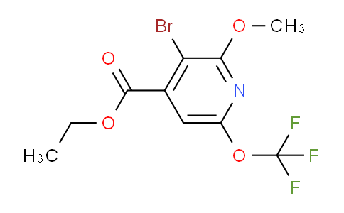 AM186912 | 1806089-33-7 | Ethyl 3-bromo-2-methoxy-6-(trifluoromethoxy)pyridine-4-carboxylate