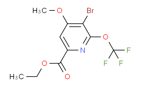 AM186915 | 1803902-38-6 | Ethyl 3-bromo-4-methoxy-2-(trifluoromethoxy)pyridine-6-carboxylate