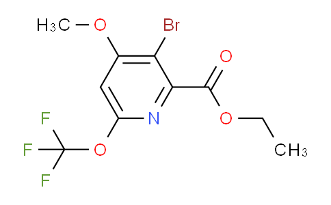 AM186918 | 1804001-24-8 | Ethyl 3-bromo-4-methoxy-6-(trifluoromethoxy)pyridine-2-carboxylate