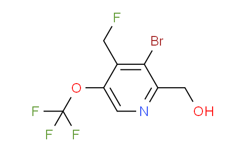 AM186920 | 1806077-80-4 | 3-Bromo-4-(fluoromethyl)-5-(trifluoromethoxy)pyridine-2-methanol