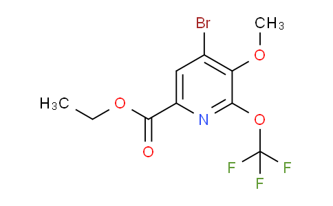 AM186924 | 1803902-48-8 | Ethyl 4-bromo-3-methoxy-2-(trifluoromethoxy)pyridine-6-carboxylate